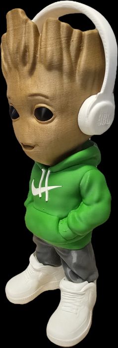 Groot Urban – Figura em Impressão 3D | 30 cm