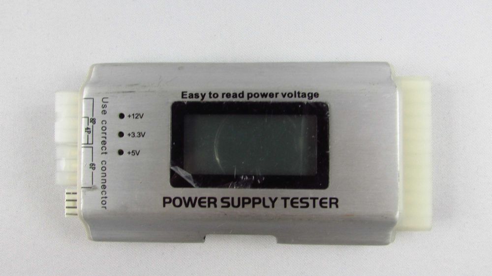 DIGITUS - DA-70601 - Cyfrowy tester zasilaczy ATX 20/24 pin