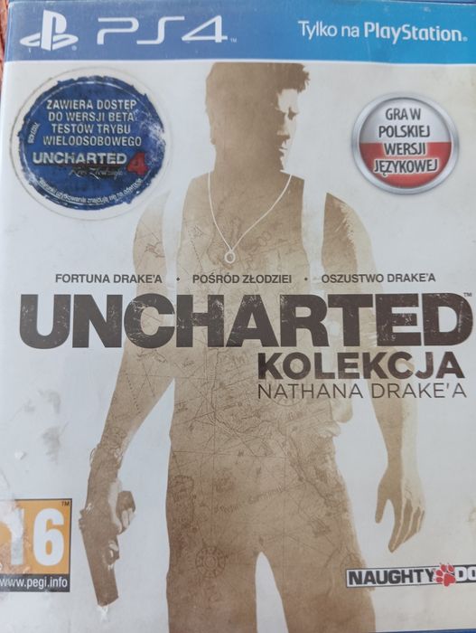 PS4 gra Uncharted 3 w 1