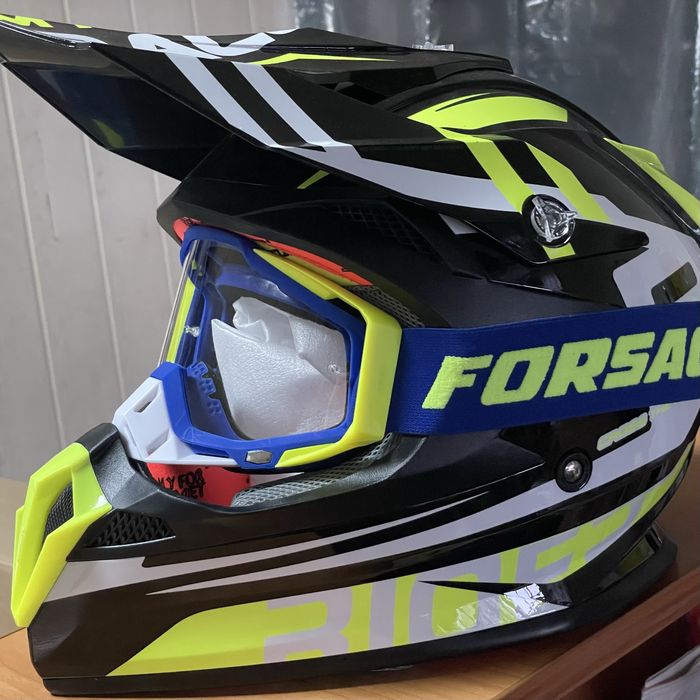 Мотошлем Шлем Кросс Эндуро