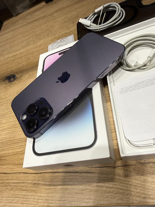 Okazja!! 100% kondycja!! Iphone 14pro Max!! Super stan!