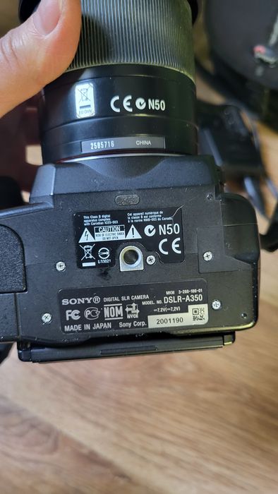 Aparat fotograficzny Sony Alfa 350