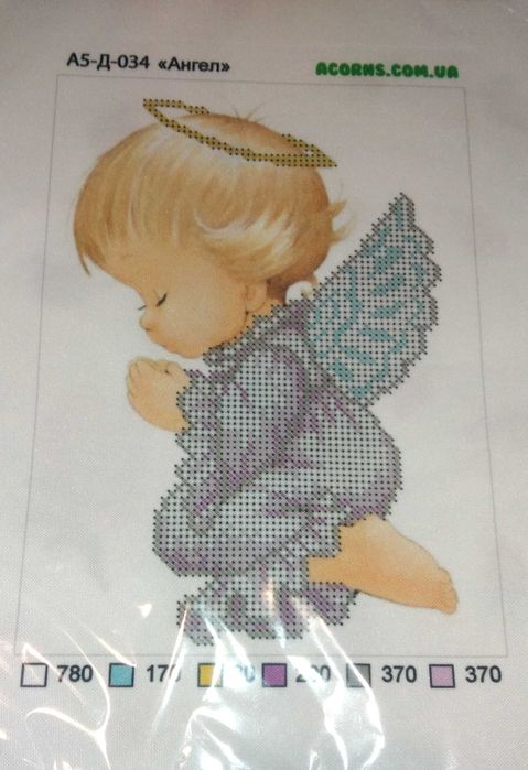 Схемы для вышивки Ангелочек