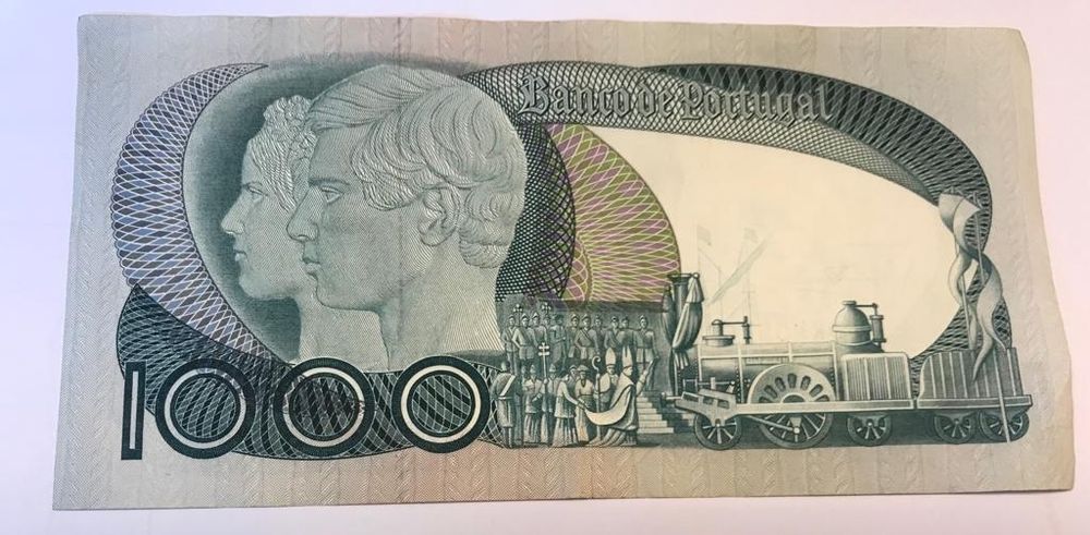 Nota 1000 escudos, chapa 11 - 16/09/1980