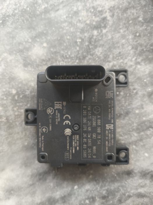 Sensor de radar do sistema distronic mercedes