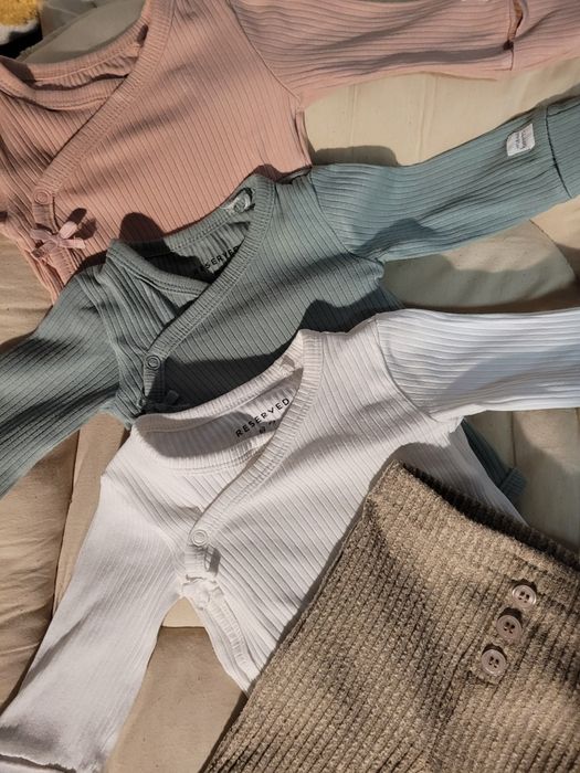 3X Body kopertowe RESERVED r.62 plus dodatki