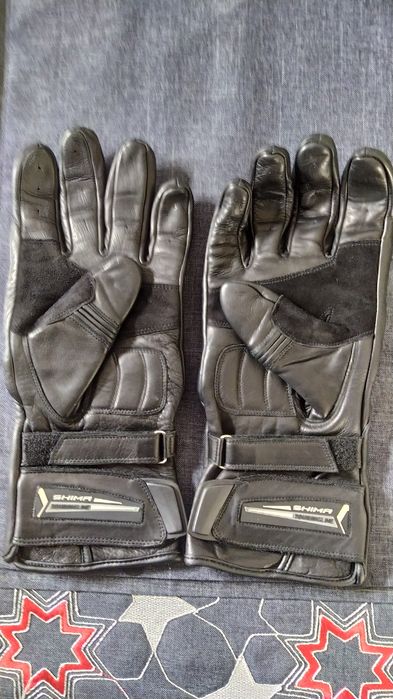 Luvas motard em pele Shima D-tour