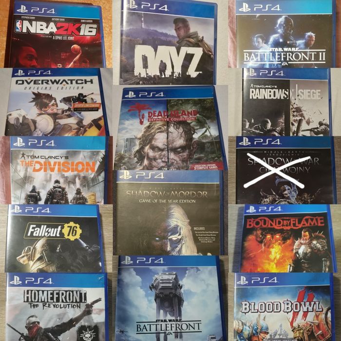 13x kolekcja gier ps4