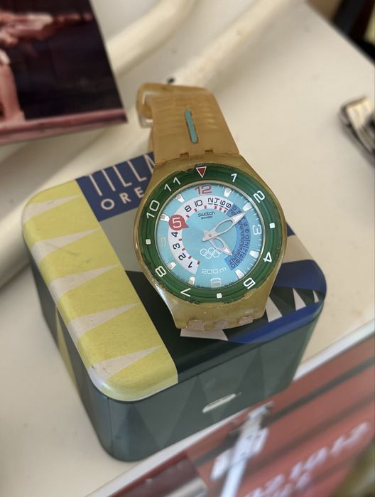 Relogio Swatch azul