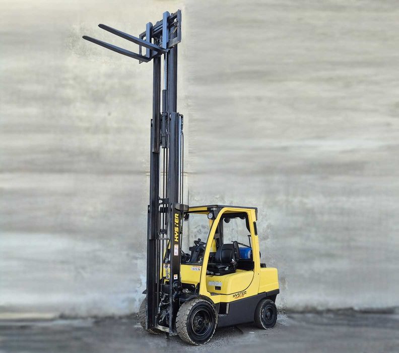 Hyster 3500kg • 2017r •TRIPLEX • 4 sekcja • wózek widłowy , LEASING