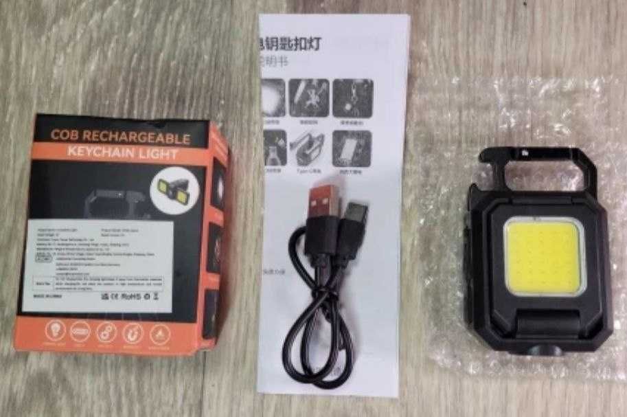 Фонарик LED. Многофункциональный фонарик. Фонарик брелок. Суперяркий