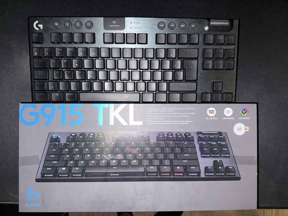 Logitech G915 TKL Lightspeed Wireless – mechaniczna, RGB