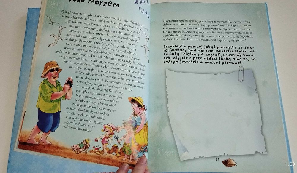 Księga dziadków i wnuków - Gwiazdka - prezent