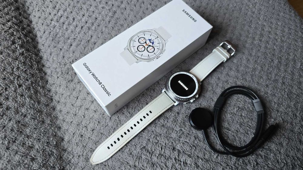 Smartwatch SAMSUNG Galaxy Watch 8 Classic SM-L505F 46mm LTE Biały AI