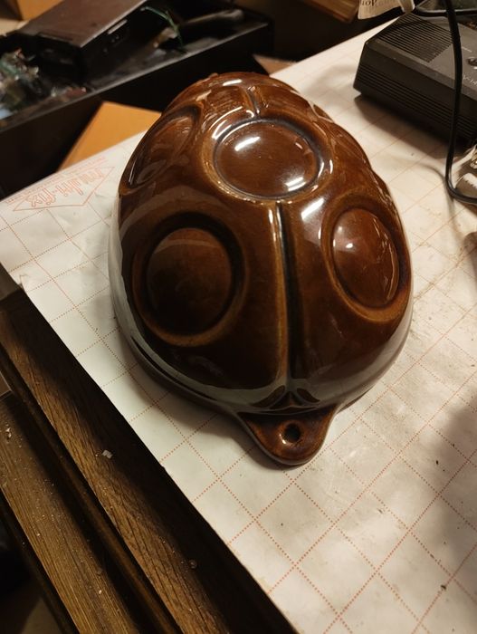 Forma dekoracyjna porcelana biedronka.