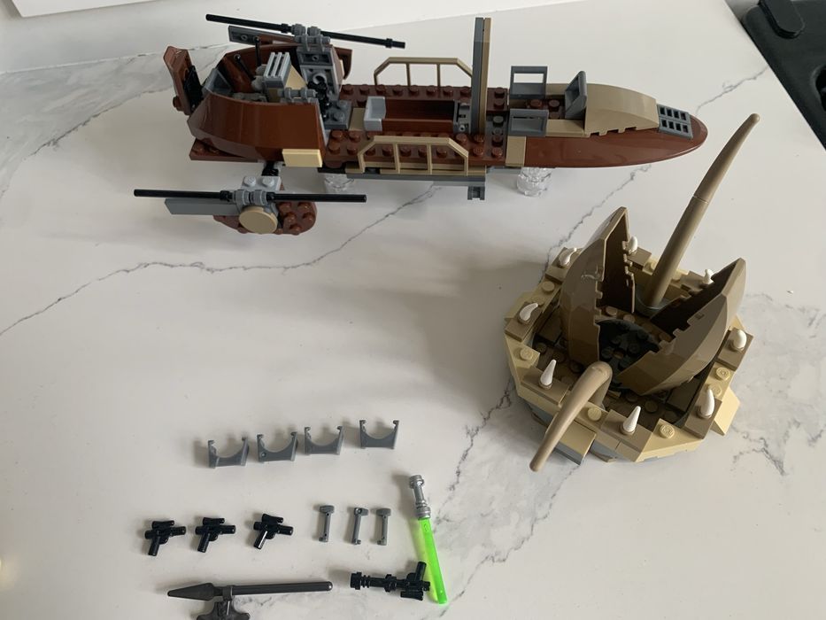 Lego 9496 Star Wars Desert Skiff kompletny