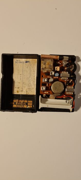 Pequeno rádio portátil Philips