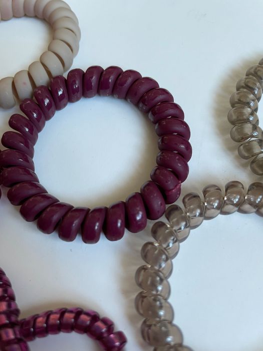 Gumki do włosów kolorowe