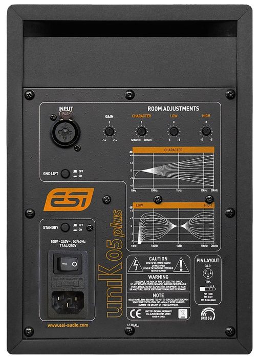 New ESI UNIK 05 Plus Monitor + New! Still in the box, sealed!64751694116353121