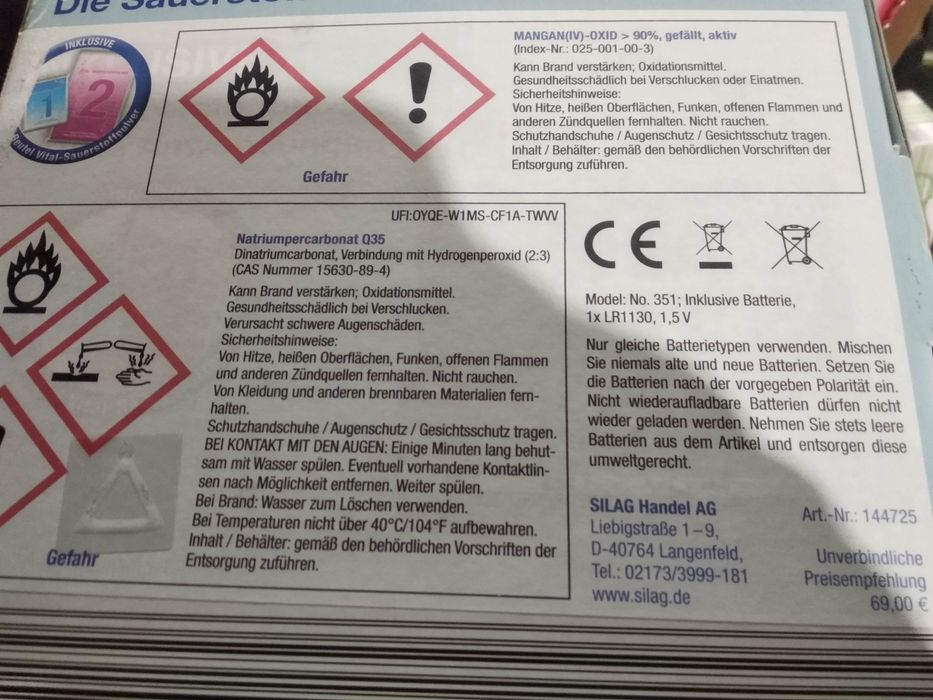 Inhalator Nowy, zapakowany
