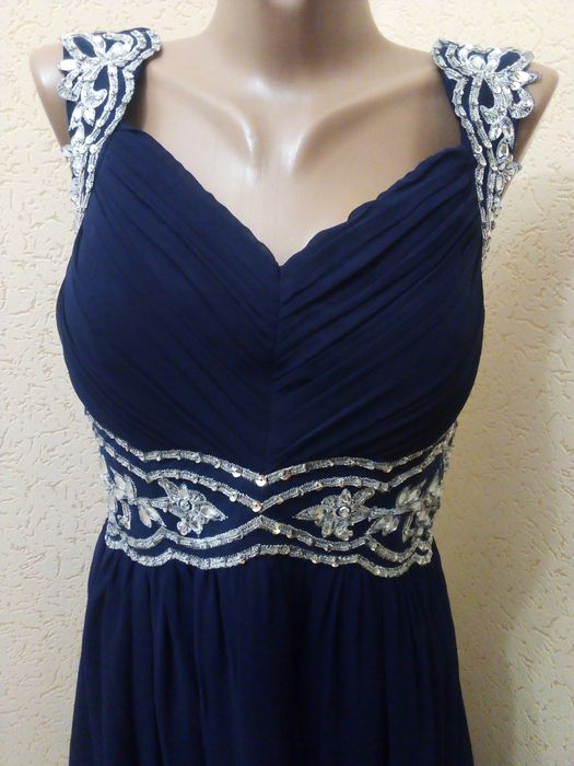 Красивое шифоновое  платье на выпускной