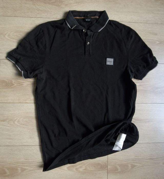 Koszulka * Polo * Hugo Boss * M * Czarna *