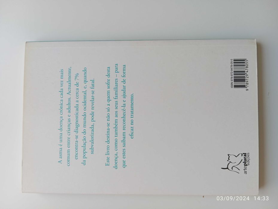 Livro "Tudo Sobre a Asma" (Dr. Robert Youngston)