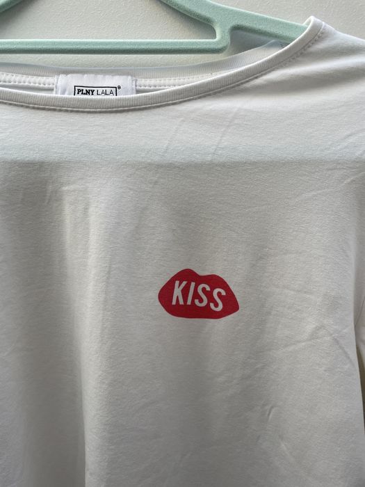 PLNY LALA basic biały t-shirt XS
