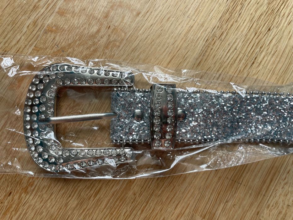 Пасок (ремінь) срібний для дорослого