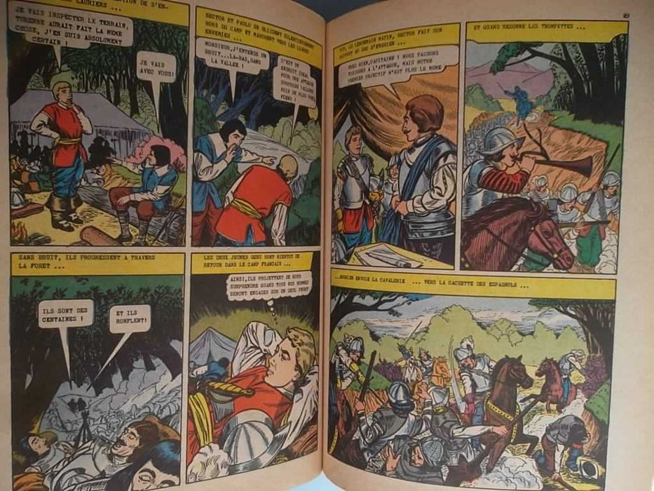 Les classiques illustrés - 4 álbuns em francês de 1973. BD Clássica.