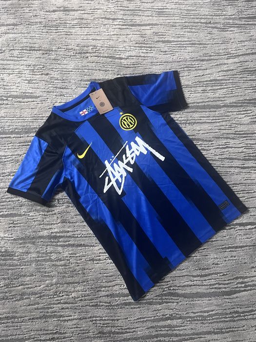 Koszulka pilkarska inter nike stussy S