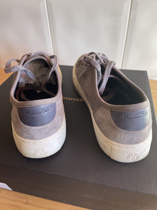 Sapatilhas camurça Massimo Dutti