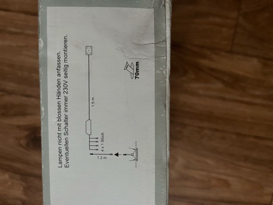 Zestaw instalacyjny halogenowy