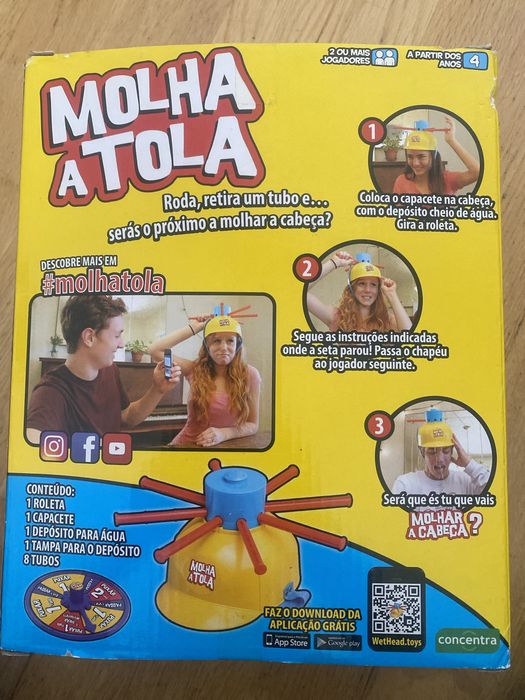 Jogo Molha a Tola
