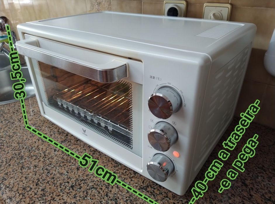 Forno elétrico em bom estado casa apartamento vivenda escritório.