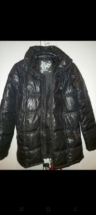 Kispo preto prático, quente e confortável - M - Rox