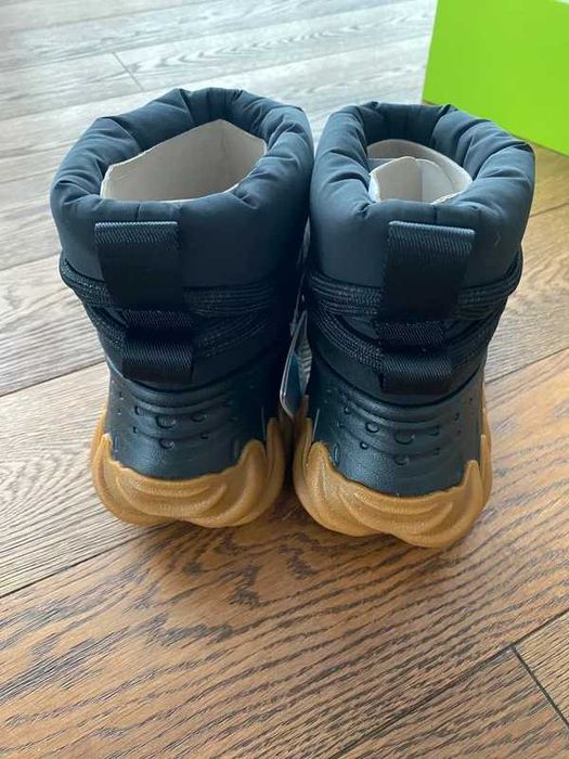 crocs echoo boot 39/40 black śniegowce termiczne zimowe buty kalosze