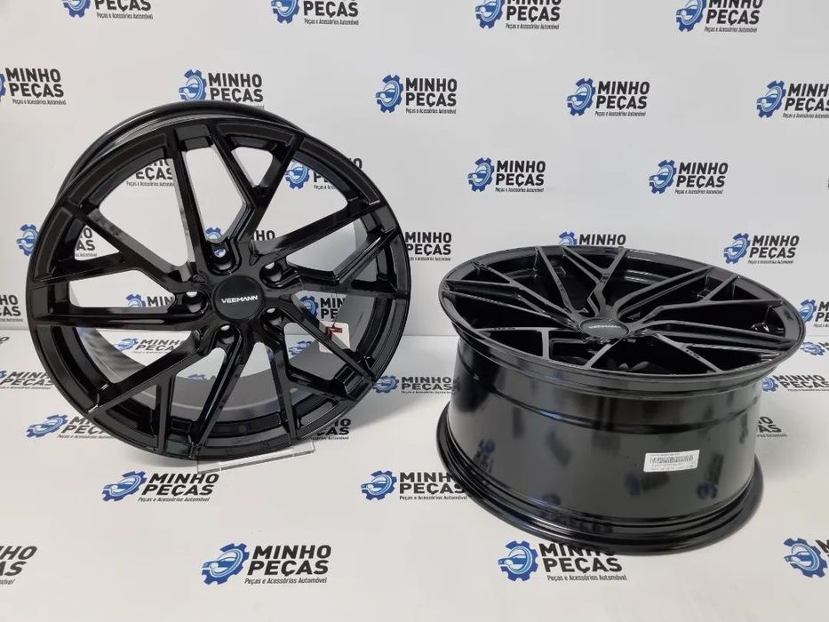 Jantes Veemann (V-FS44) em 18 Preto Brilho (5x120)