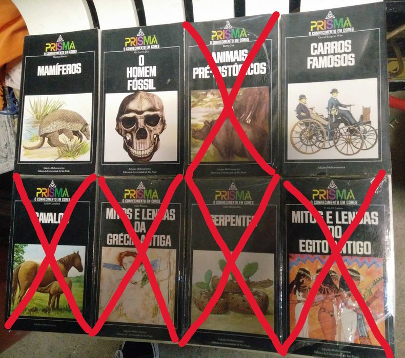 Livros Coleção Prisma - O conhecimento em cores