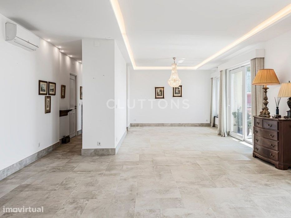 Vá a pé para a praia, Penthouse T4, Terraço e Vista Oceano, Parede