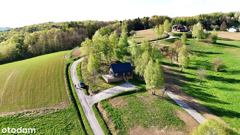 Nowy dom całoroczny z widokową działką 18 arów – zamieszkaj w 30 dni!