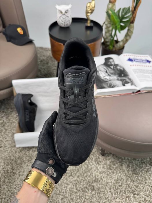 РОЗПРОДАЖ! HOKA Challenger ART 7 All Black 41 42 43 44 45 46 хока