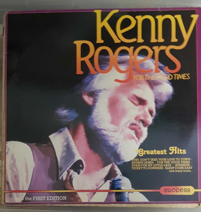 Disco vinil "For the good times" Kenny Rogers