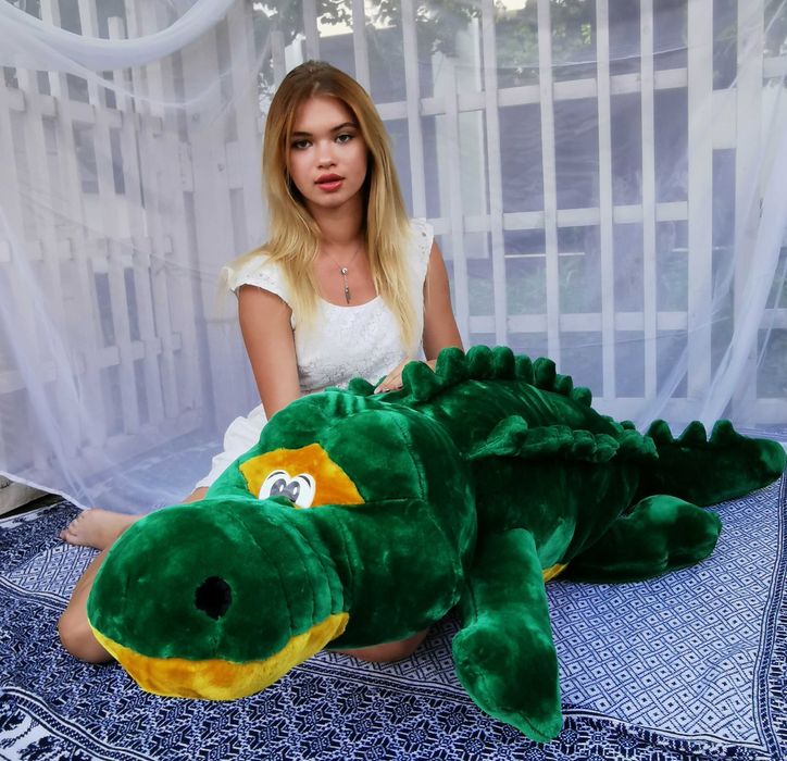 Дитяча м'яка іграшка Крокодил 85см.