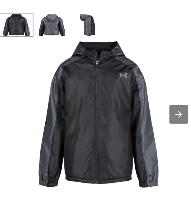 Куртка ветровка на флісі Under Armour 8/9 років