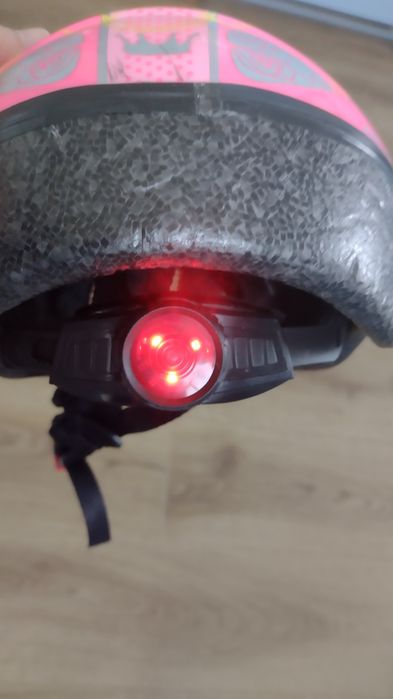 Kask dziecięcy dziewczęcy
