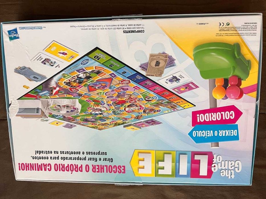 Jogo de Tabuleiro - Jogo da vida