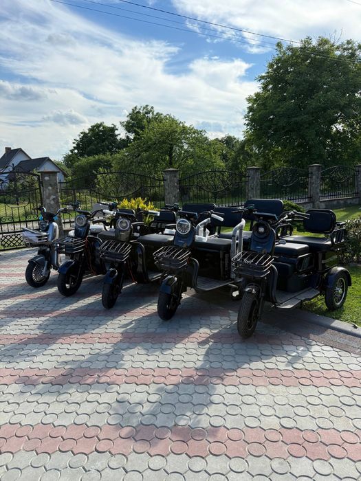 Електро трицикл запас ходу до 70 км новий Corso Sig Octin акум літій