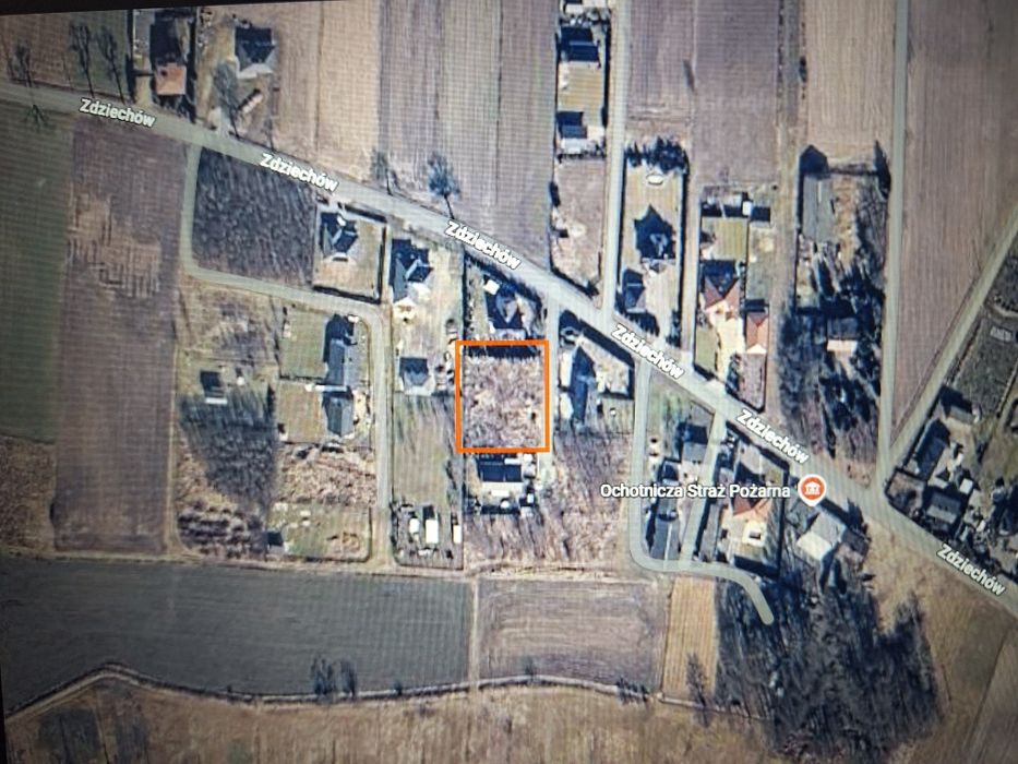 Sprzedam działkę budowlaną 1500m2 Zdziechów (gmina Lutomiersk)