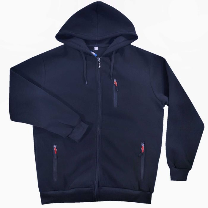 Толстовка зимова на флісі чоловіча М, L, XL, 2XL. 3XL